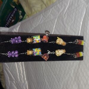 5 pair Realistic boba Milkshake,Candy Earrings plastic, resin New